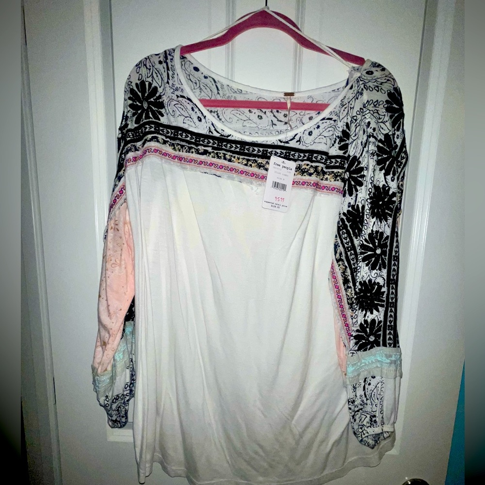 Free People Tripoli Top Blush tunic size medium